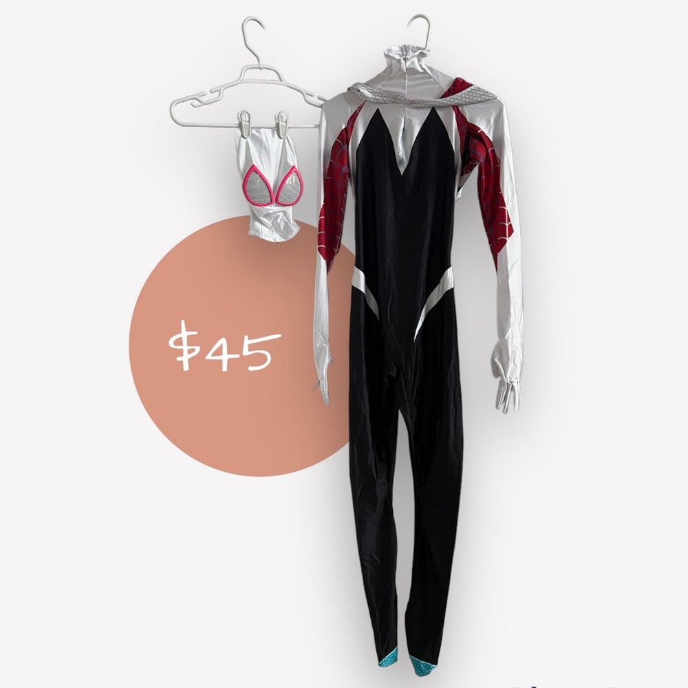 Ghost Spider, Gwen, Cosplay Costume, Adult, Medium